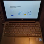 Touchsceen HP Chromebook 11 G5 Open View Touchsceen HP Chromebook 11 G5 Open View