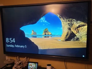 86" Boxlight 4K Interactive Display Windows Sleep Mode