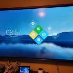 86" Boxlight 4K Interactive Display Android Menu