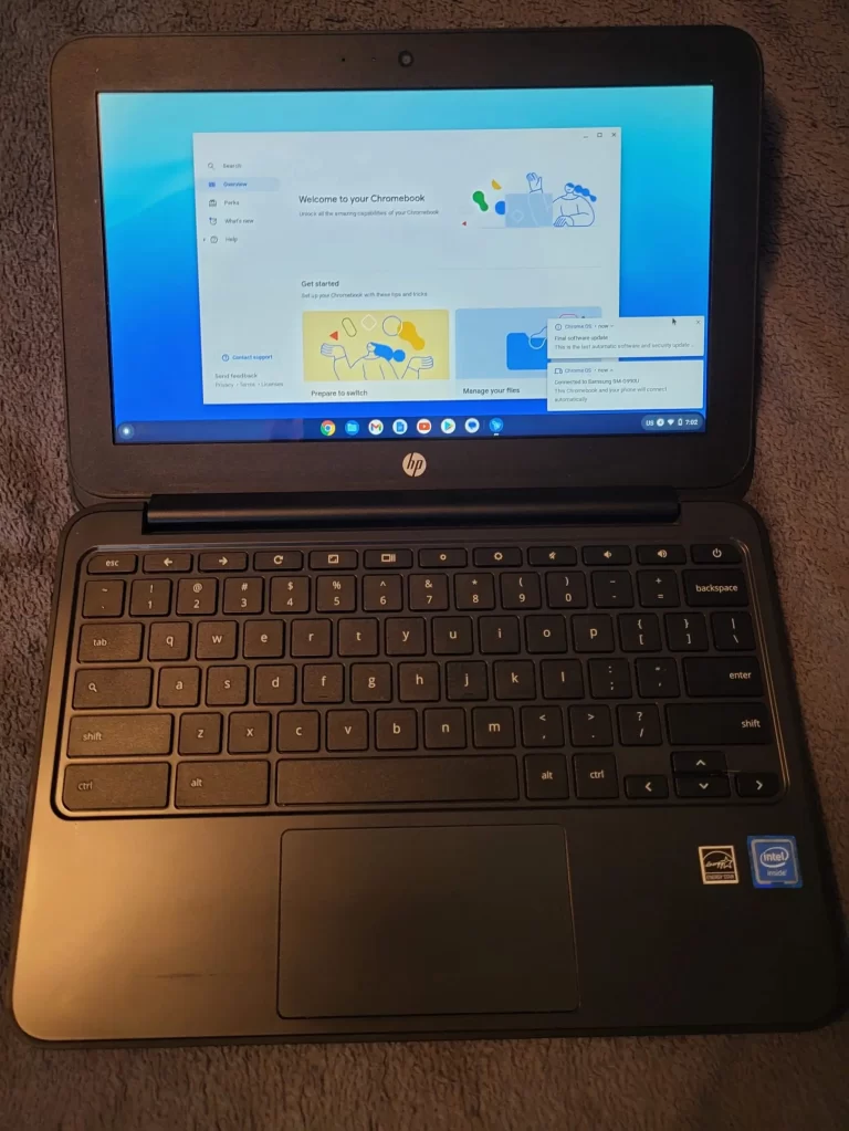 Touchsceen HP Chromebook 11 G5 Start View Touchsceen HP Chromebook 11 G5 Start View