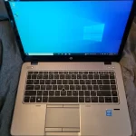 HP EliteBook 840 128GB Laptop Open view HP EliteBook 840 laptop 128GB Laptop Open view