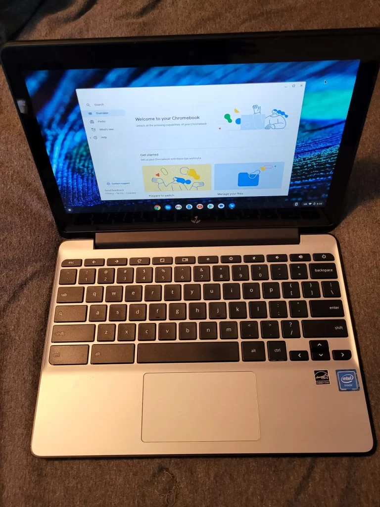 HP Chromebook 11 G4 EE Open View HP Chromebook 11 G4 EE Open View