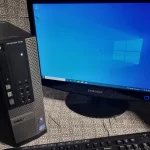 Dell Optiplex 7010 Small Form Factor Desktop View with a Monitor Dell Optiplex 7010 Small Form Factor Desktop View with a Monitor