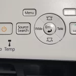Epson BrightLink 450Wi Projector Menu Buttons Epson BrightLink 450Wi Projector Menu Buttons
