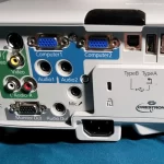 Epson PowerLite 435W Projector Cable Ports Epson PowerLite 435W Projector Cable Ports