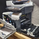 LaserJet 500 color MFP M575 Printer opened up LaserJet 500 color MFP M575 Printer opened up