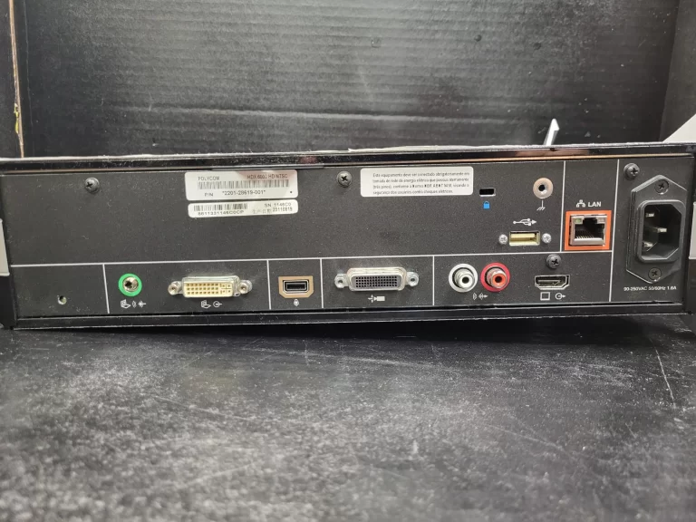 Polycom HDX 6000 Video Conferencing System Kit - CODEC ports Polycom HDX 6000 Video Conferencing System Kit - CODEC ports