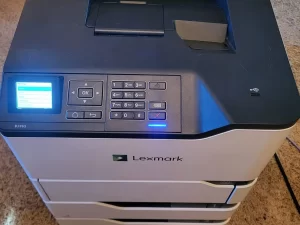 Lexmark B2865DW Monochrome Printer front view