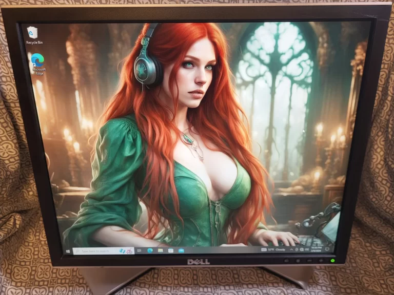 Dell 1907FPc 19-inch LCD Monitor letalia full view Dell 1907FPc 19-inch LCD Monitor letalia full view