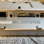 Dell 1907FPc 19-inch LCD Monitor ports Dell 1907FPc 19-inch LCD Monitor ports