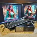 Dell Dual Monitor Computer Set letalia full view horizontal Dell Dual Monitor Computer Set letalia full view horizontal