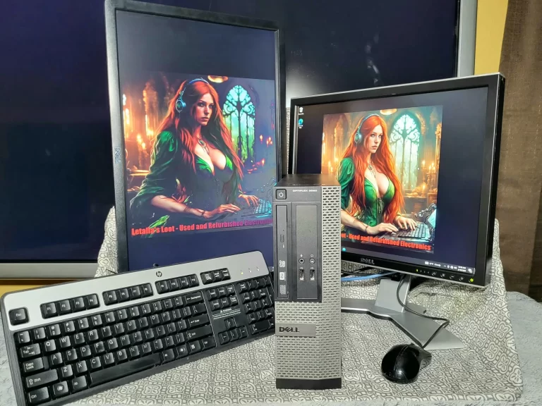 Dell Dual Monitor Computer Set letalia full view vertical Dell Dual Monitor Computer Set letalia full view vertical
