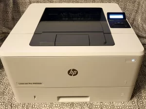 HP LaserJet Pro M402dn Monochrome Laser Printer Full view