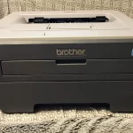 Brother HL-2140 Monochrome Laser Printer front view Brother HL-2140 Monochrome Laser Printer front view