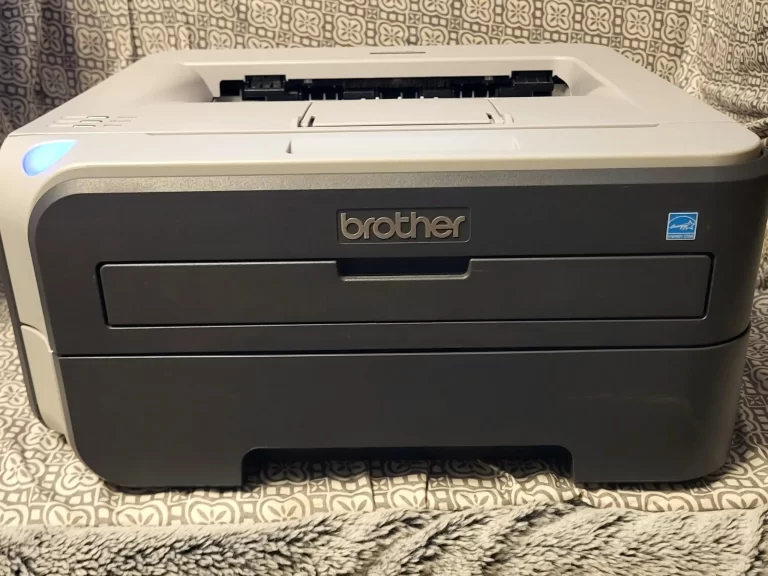 Brother HL-2140 Monochrome Laser Printer front view Brother HL-2140 Monochrome Laser Printer front view