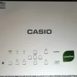 Casio Lampfree XJ-M256 Signature Series WXGA 3000lm Multimedia Projector Top View