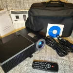 Dell 1510X Projector Full View with Case Dell 1510X Projector Full View with Case