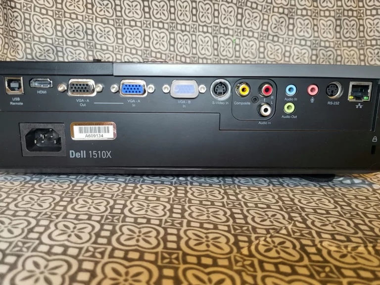 Dell 1510X Projector Ports Dell 1510X Projector Ports