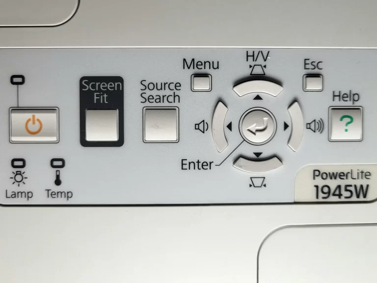 Epson H471A PowerLite 1945w WXGA 3LCD Projector Menu Epson H471A PowerLite 1945w WXGA 3LCD Projector Menu
