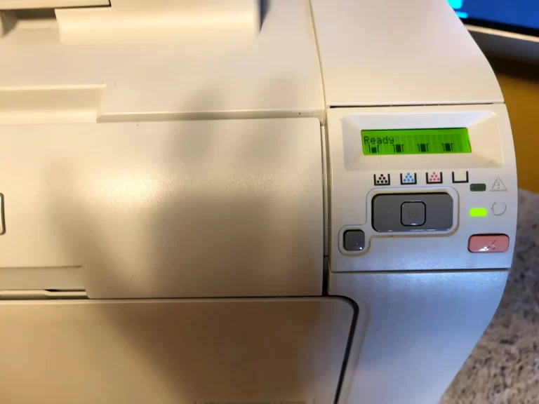 HP Color LaserJet CP2025 Printer menu HP Color LaserJet CP2025 Printer menu