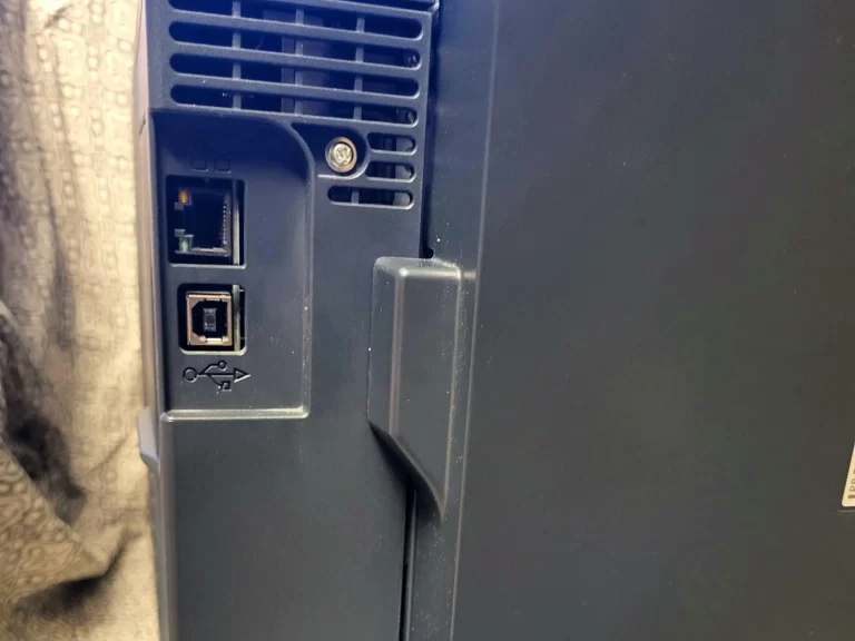 HP Color LaserJet CP2025 Printer ports HP Color LaserJet CP2025 Printer ports