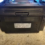 HP LaserJet Pro P1606dn Printer back view