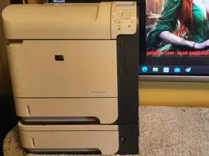 HP LaserJet P4015n Printer full view