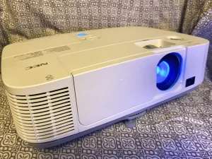 NEC P350W Projector Full View