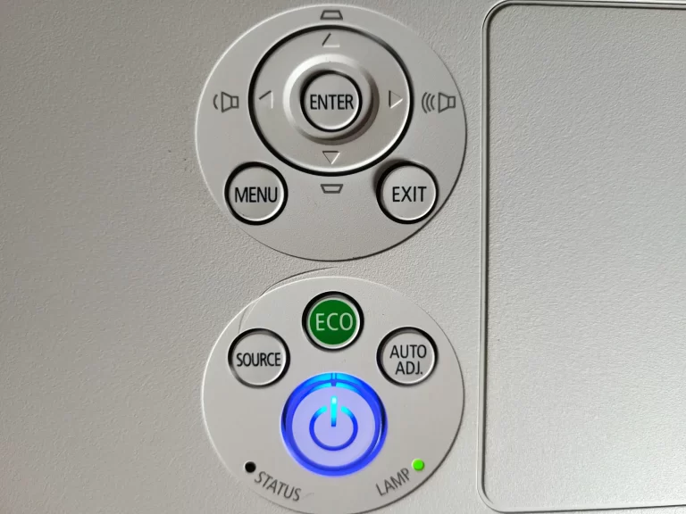 NEC P350W Projector Menu NEC P350W Projector Menu