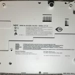 NEC V260X Projector Bottom View