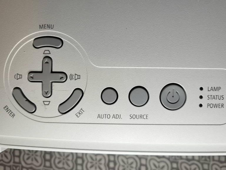 NEC V260X Projector Menu