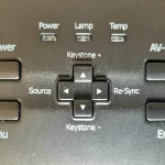 Optoma EP7155 Projector Menu Optoma EP7155 Projector Menu