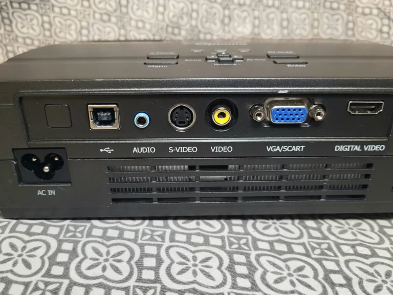 Optoma EP7155 Projector Ports Optoma EP7155 Projector Ports