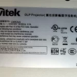 Vivitek D853W Projector Menu Label Vivitek D853W Projector Menu Label