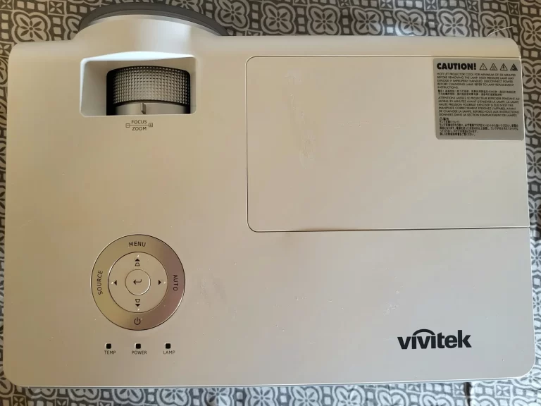 Vivitek D853W Projector top view Vivitek D853W Projector top view